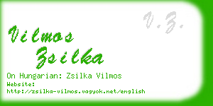 vilmos zsilka business card